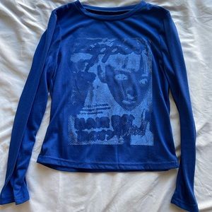 Graphic Blue Long sleeve